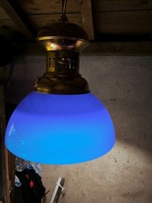 Grande suspension marine opaline bleue ?