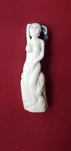 Art antiquité okimono - okimono, geisha