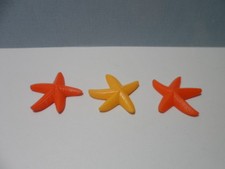 PLAYMOBIL – 3 étoiles de mer / Starfish / 3029 3664 3865 3951 3953 4073 4468