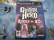 Guitar Hero rocks the 80s  -  PS2 - VF - BOITE CD  LIVRET