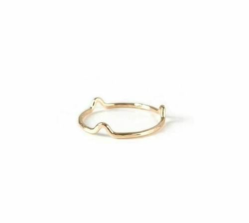 Bague montagne minimaliste - bague,