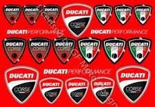 Ducati Corse Motorcycle Stickers Tank Decals 1098 1198 Monster Panigale 