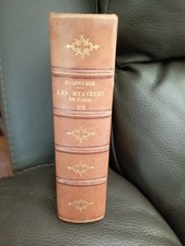LIVRE  ANCIEN  " LES MYSTERES  de PARIS" 1-2   par EUGENE SUE