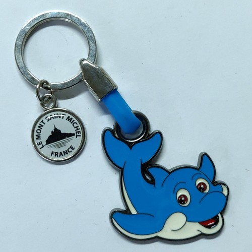 Porte clé dauphin bleu du - dauphin,