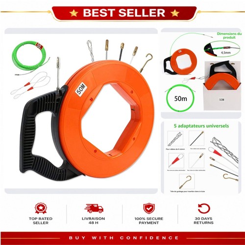 Aiguille electricien 50m tire - electricien,