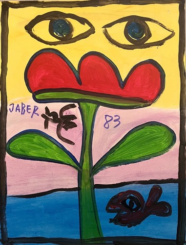 Jaber mahjoub acrylique - mahjoub, sur