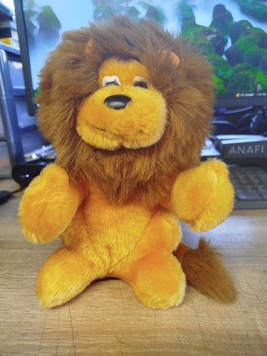 Peluche vintage ajena lion - ajena,