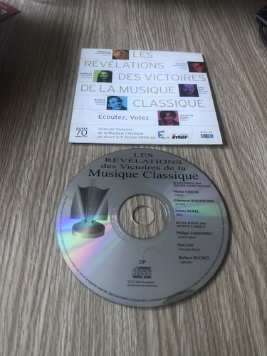 Les révélations des - cd,