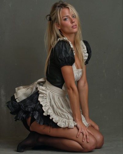 Long blonde haired - blonde-haired, beauty