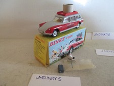 DINKY TOYS 1404 CITROEN ID 19 RADIO TELE LUXEMBOURG MIB 9 EN BOITE SUPERBE LOOK