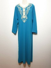 Abaya Robe Maxi Arabe de Soirée Takchita Jellabiya Djelaba Eid M - Taille XXXL,