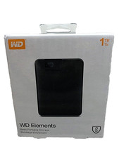 Disque Dur Externe Western Digital WD 1 To, 2,5" - Noir (WDBYNN0010BBK)