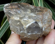 Quartz brut fumé avec