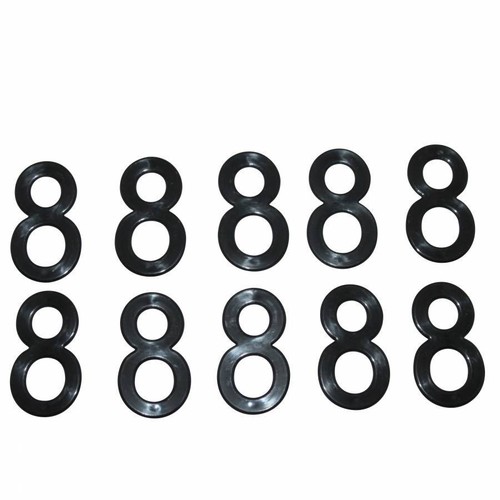 Chiffre plaque tiflex alu
