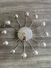 PENDULE SPUTNIK 1990 Chromé