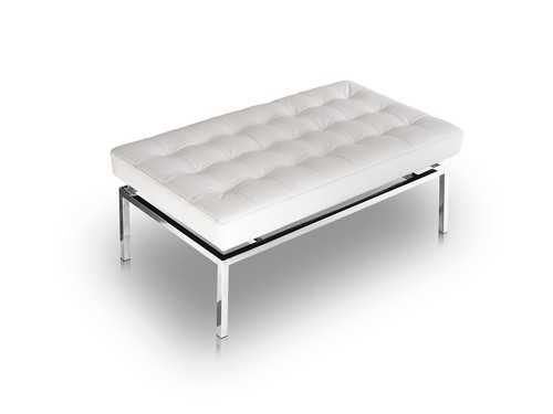 Blanc banc cuir - banc,