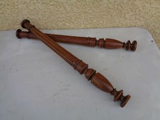 ancienne colonne bois tourné