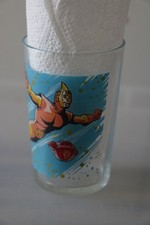 ANCIEN VERRE A MOUTARDE SPECTREMAN 1981 ANTENNE 2