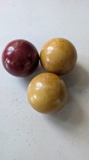 3 Boules de Billard Anciennes