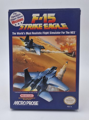 Strike eagle nintendo - f-15,