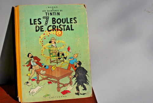 Tintin les boules de - bd,