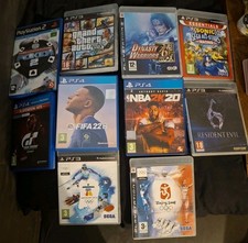 Lot 10 Jeux PlayStation (PS4