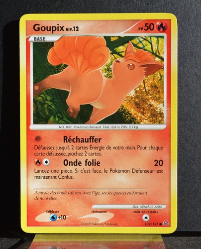 Carte pokémon 102 127 - carte, goupix