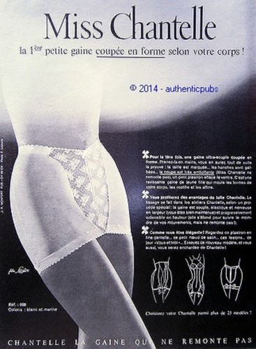 Publicite chantelle miss - chantelle,