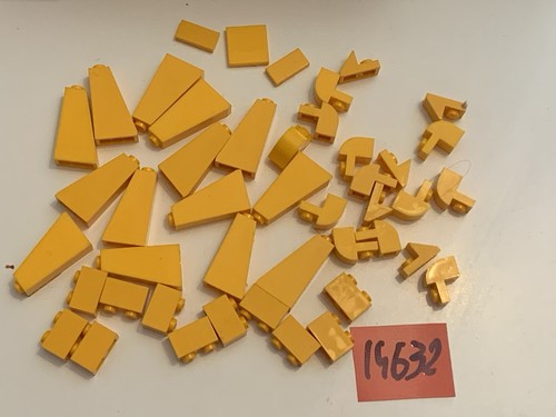 Lot pièces lego oranges - pièces,