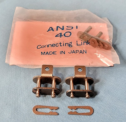 Ansi connecting link with - link,