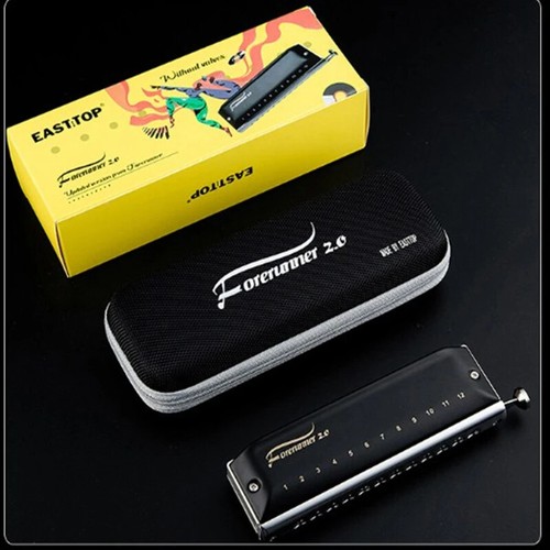 Easttop chromatic harmonica - chromatic, 12