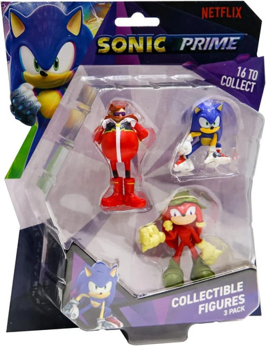 Mini figurine sonic prime - sonic,