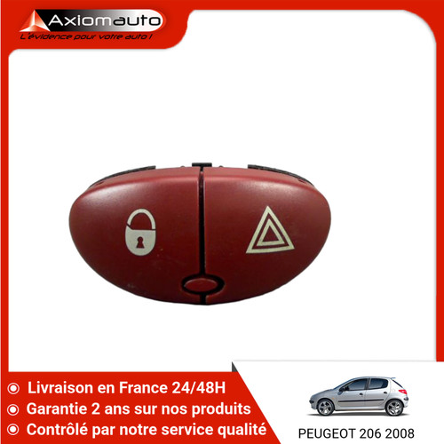 Bouton de warning - de,