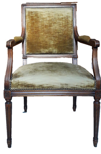 Fauteuil style louis xvi - style, en