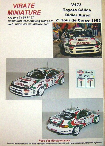 V173 toyota celica tour de - v173,