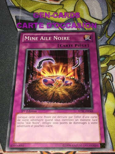 Carte mine aile noire - carte, gi