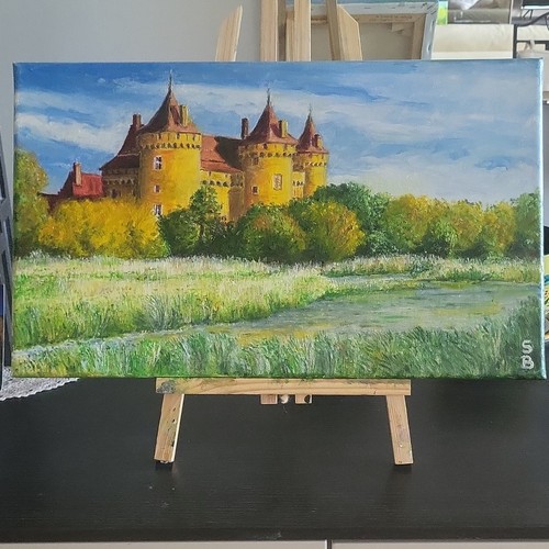 Tableau sur toile paysage - , avec