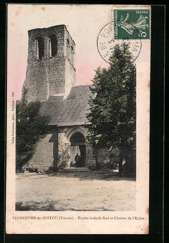 Cpa vendeuvre poitou - cpa, vendeuvre-de-poitou