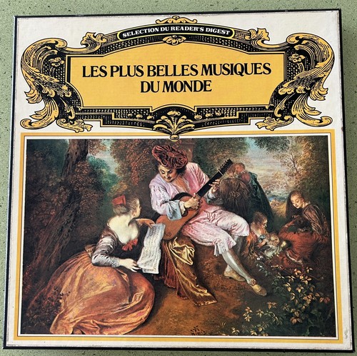 Coffret disques tours - disques, 33