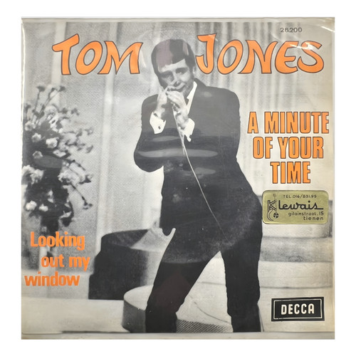 Vinyle tom jones minute of - a,
