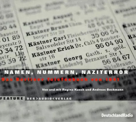 Namen nummern naziterror - namen,,