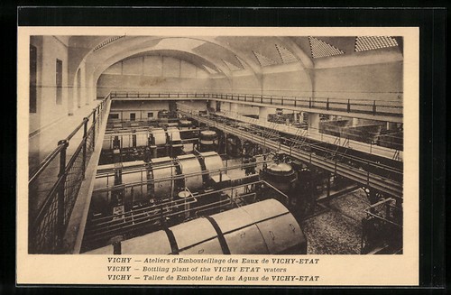 Cpa vichy ateliers - cpa, vichy,