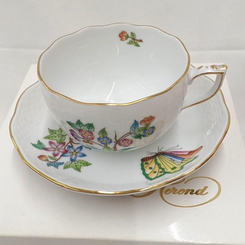 Herend victoria plain cup - victoria,