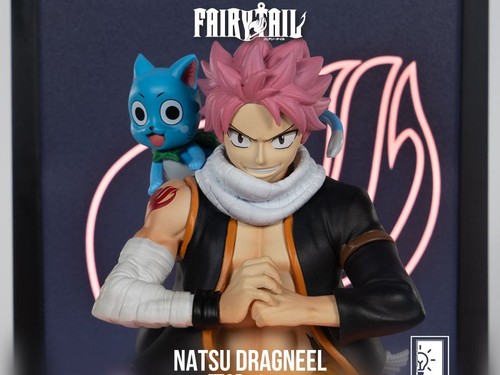 Figurine néon natsu dragneel - figurine,