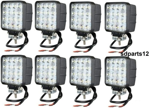 48w led phare - 8x, travail