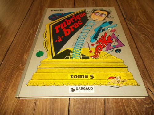 Gotlib rubrique a - gotlib, brac