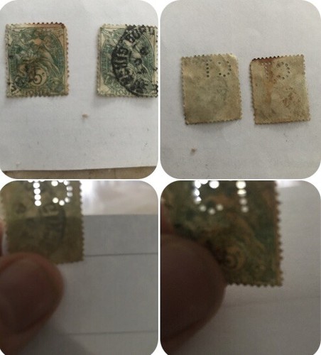Timbres type blanc - 2,