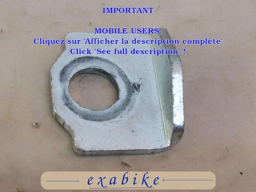 Plaque tendeur chaine - de, de