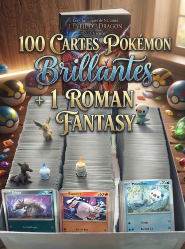 Lot 100 cartes - 100, pokémon