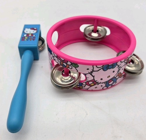 Vintage hello kitty tambourine - vintage,
